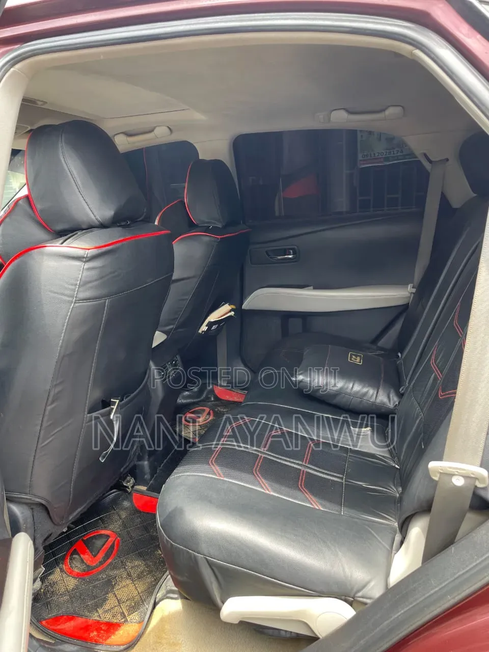 Lexus RX 2012 Red