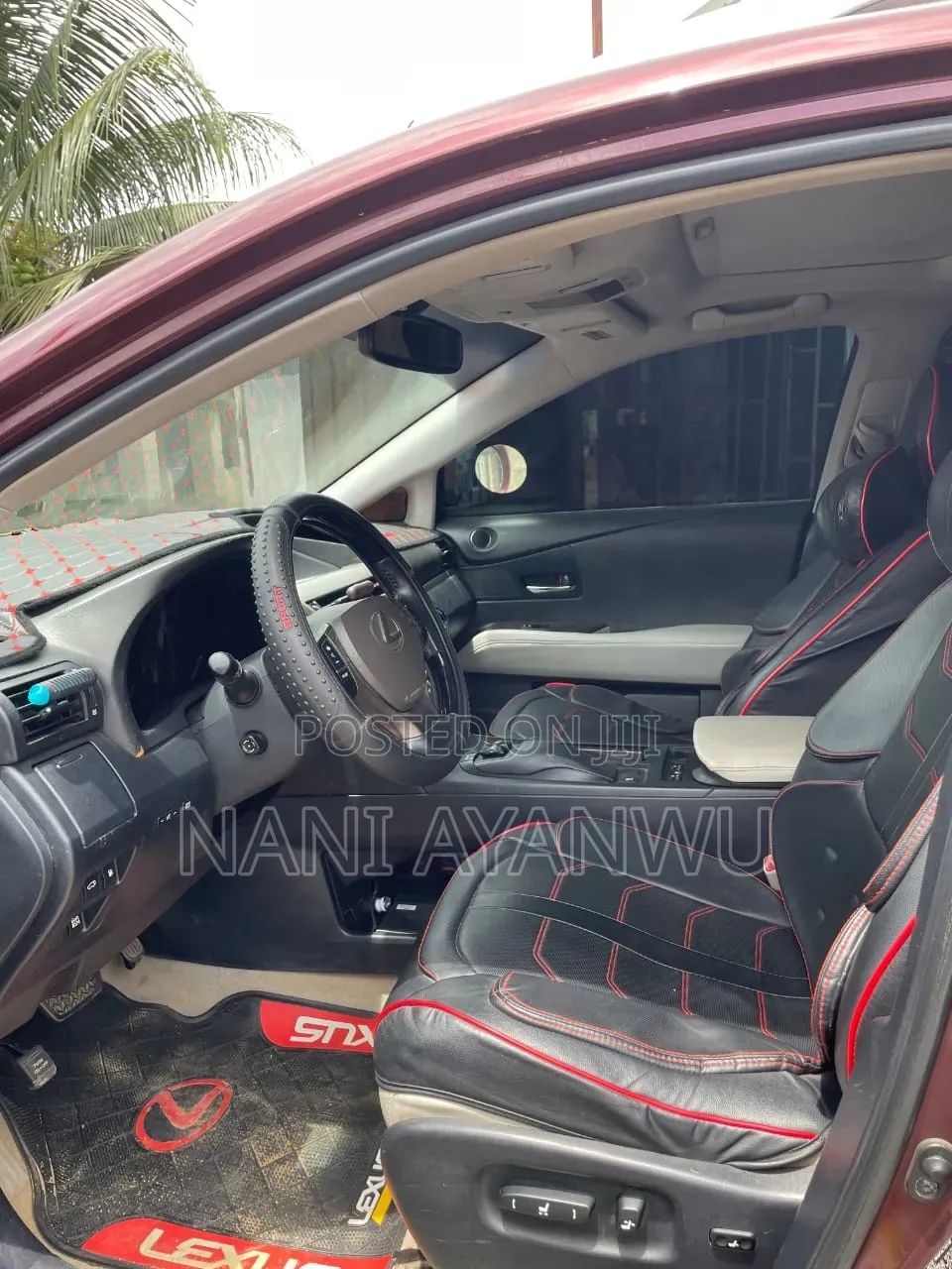 Lexus RX 2012 Red