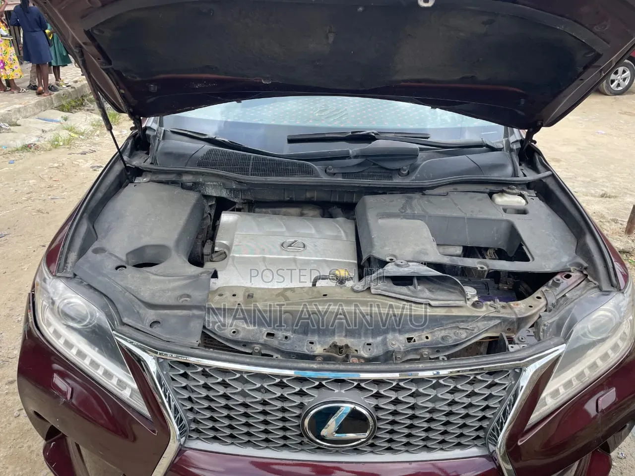 Lexus RX 2012 Red