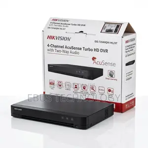 Hikvision 4-Channel Acusense Turbo Hd DVR Ids-7204hqhi-M1/Xt