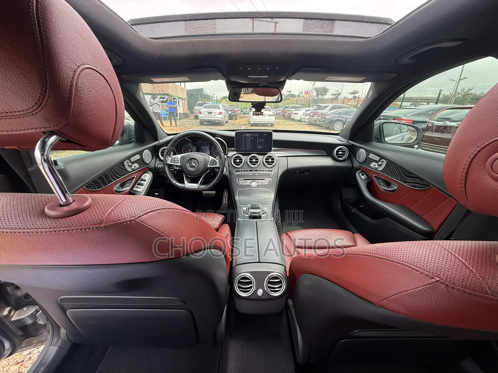 Mercedes-Benz C400 2017 Gray