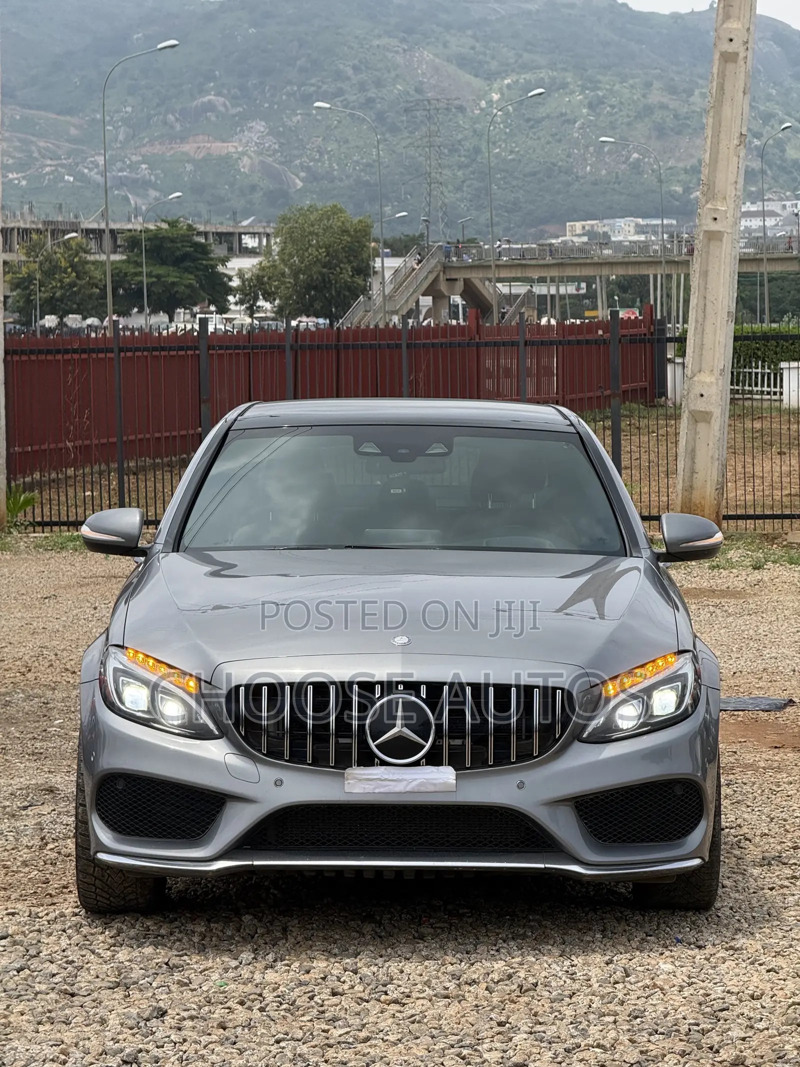Mercedes-Benz C400 2017 Gray