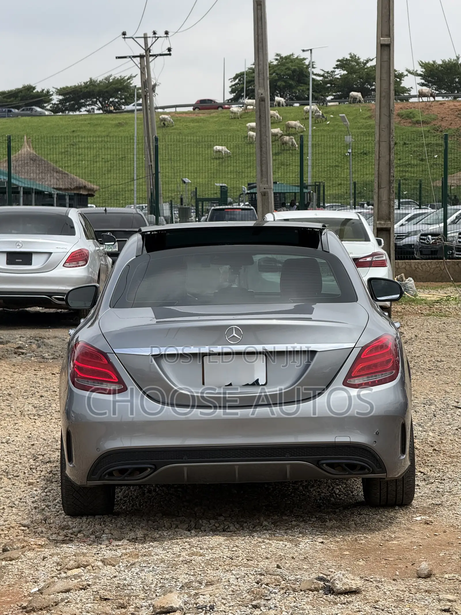 Mercedes-Benz C400 2017 Gray