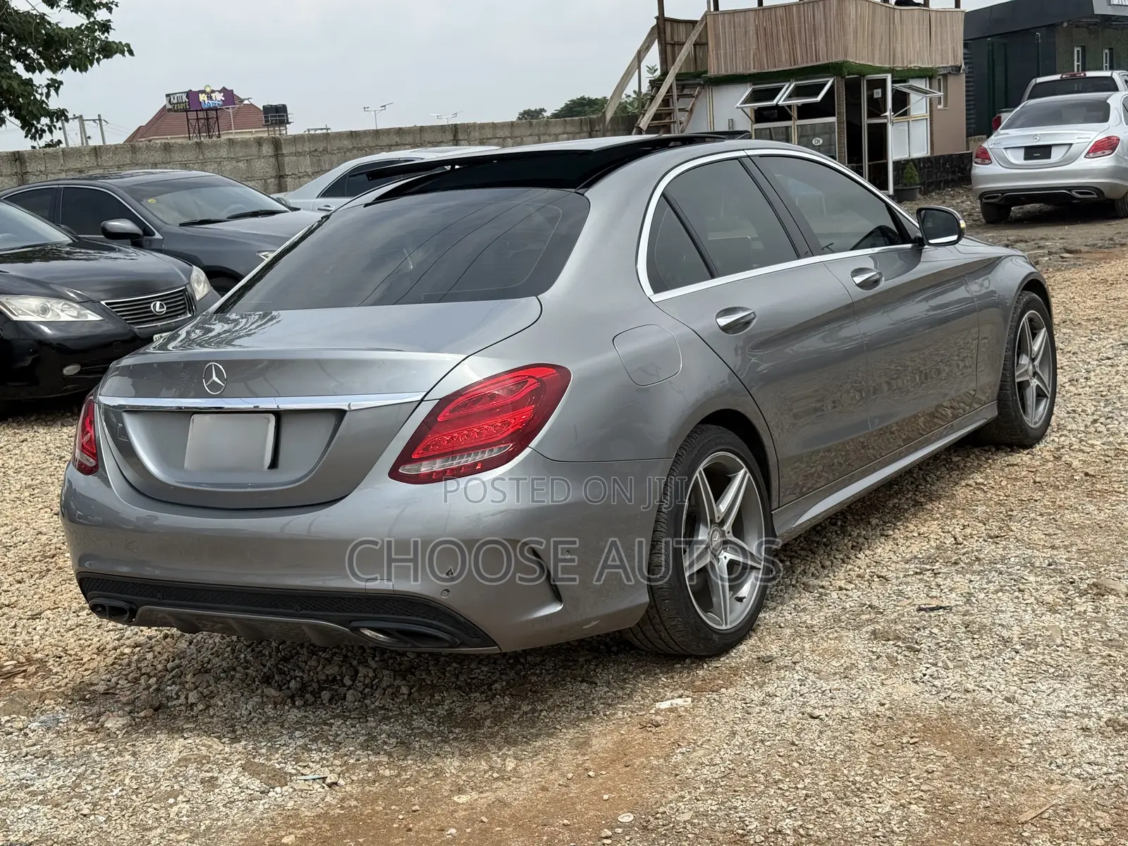 Mercedes-Benz C400 2017 Gray