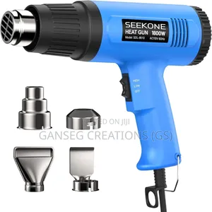 Seekone 1800w Heavy Duty Heat Gun Kit (Model Sdl-8610) - Brand New