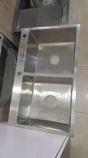  Double Bowl Stainless Steel Sink | Thick Gauge | Brand New