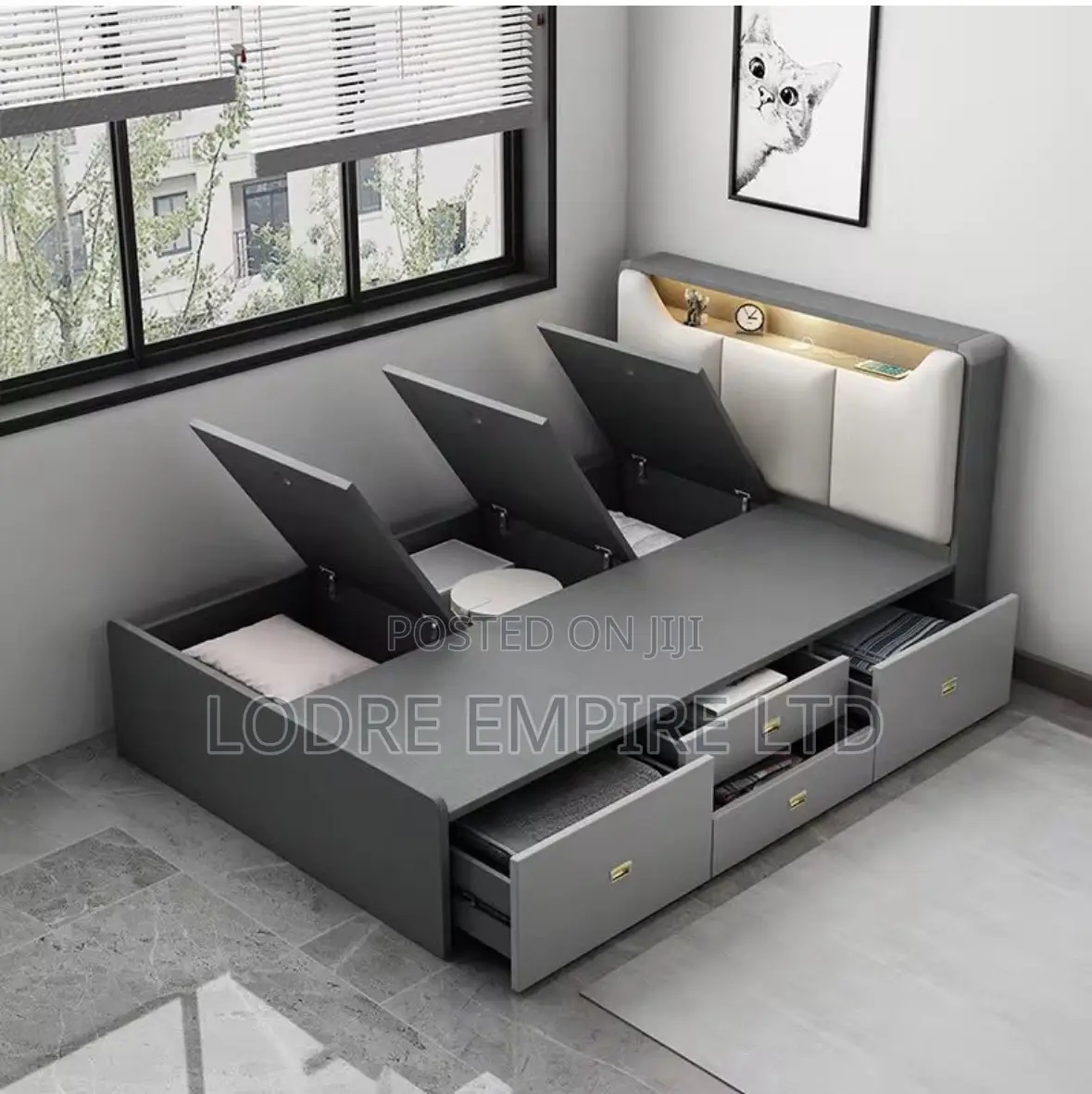 Premium 4x6 Bedframe With Bedsides