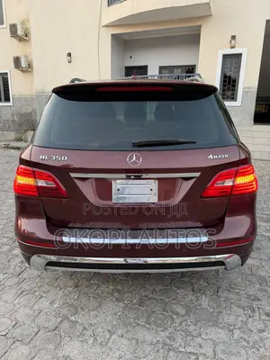 Mercedes-Benz M Class 2013 Red
