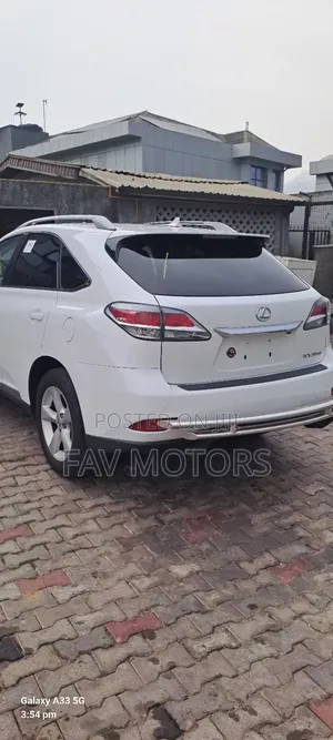 Lexus RX 350 FWD 2013 White