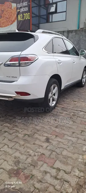 Lexus RX 350 FWD 2013 White