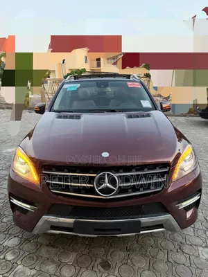 Mercedes-Benz M Class 2013 Red
