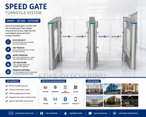 Security Entrance Speed Lane Turnstile Gate