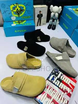 Quality Suede Half Shoes