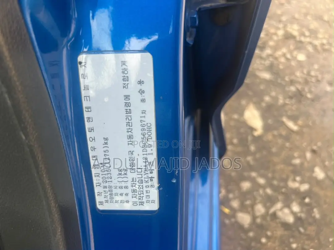 Chevrolet Spark 2010 Blue