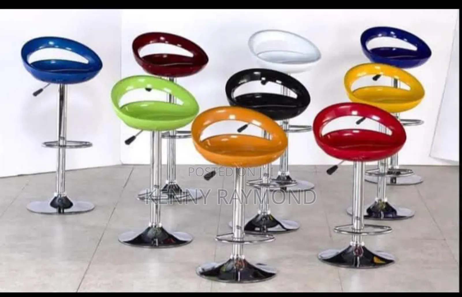 Adjustable High Bar Stool