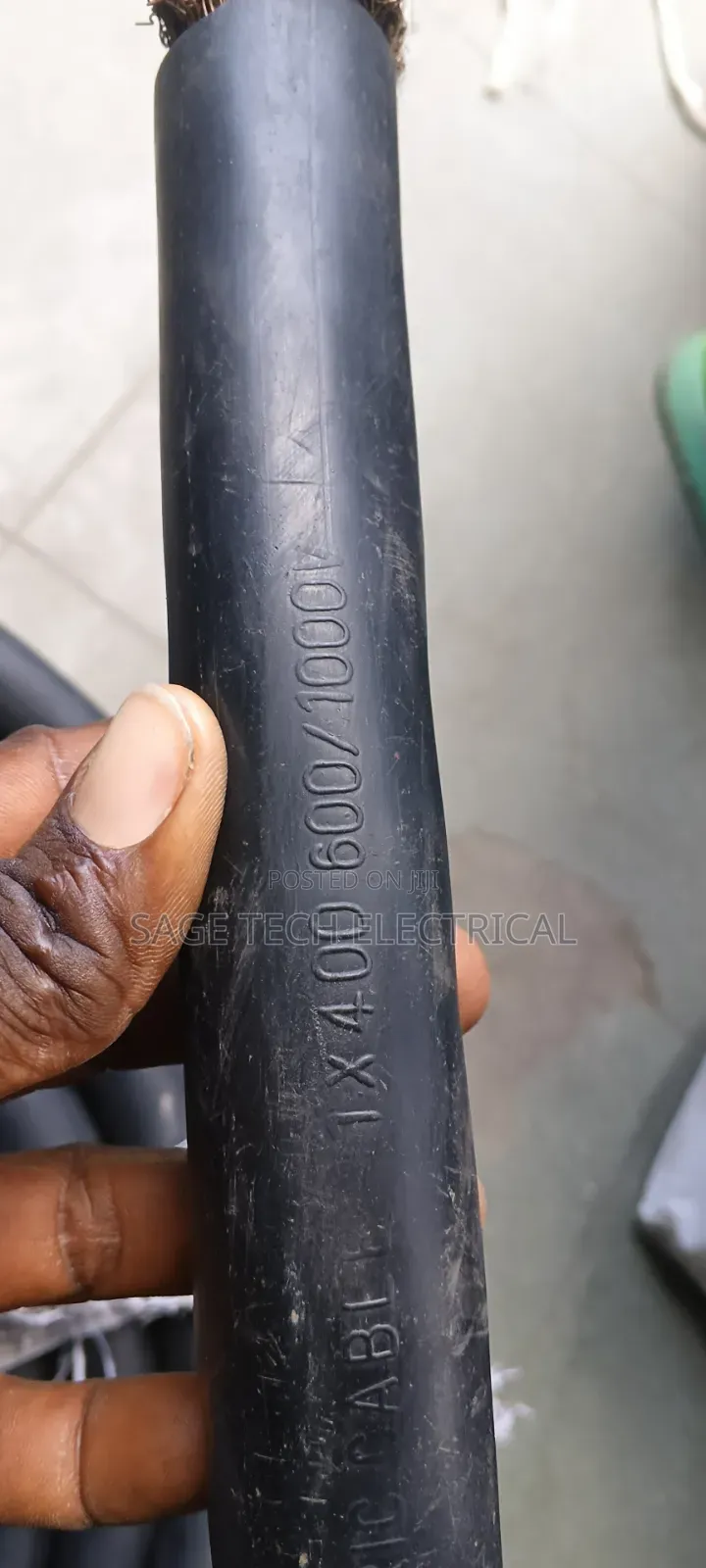 400mm Single Core Flexible Cable Armoured