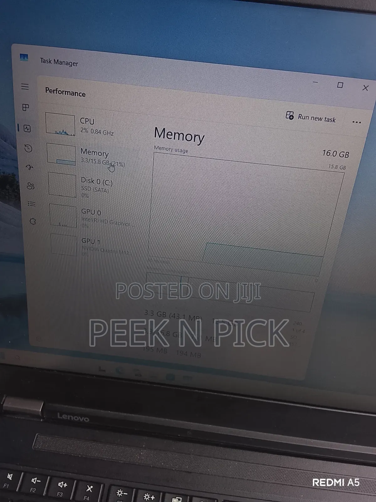 Laptop Lenovo ThinkPad P51 16GB Intel Core i7 SSD 256GB