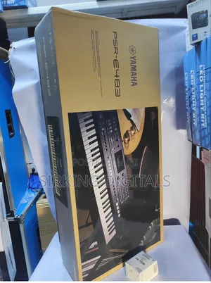 Yamaha Keyboard PSR-E483 With Original Adaptor Pa 150