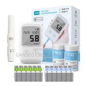 Gdh 2-in-1 Uric Acid Blood Glucose Meter Set(Model Bgm-t1s / Bgm-t1)