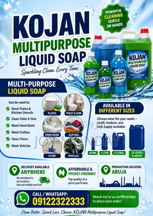 Kojan Multi-purpose Liquid Soap