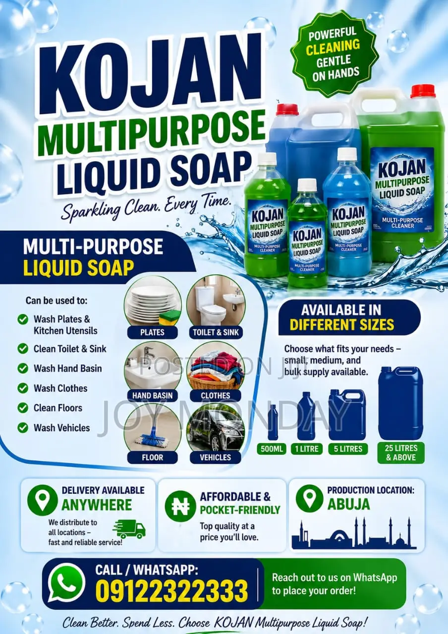 Kojan Multi-purpose Liquid Soap