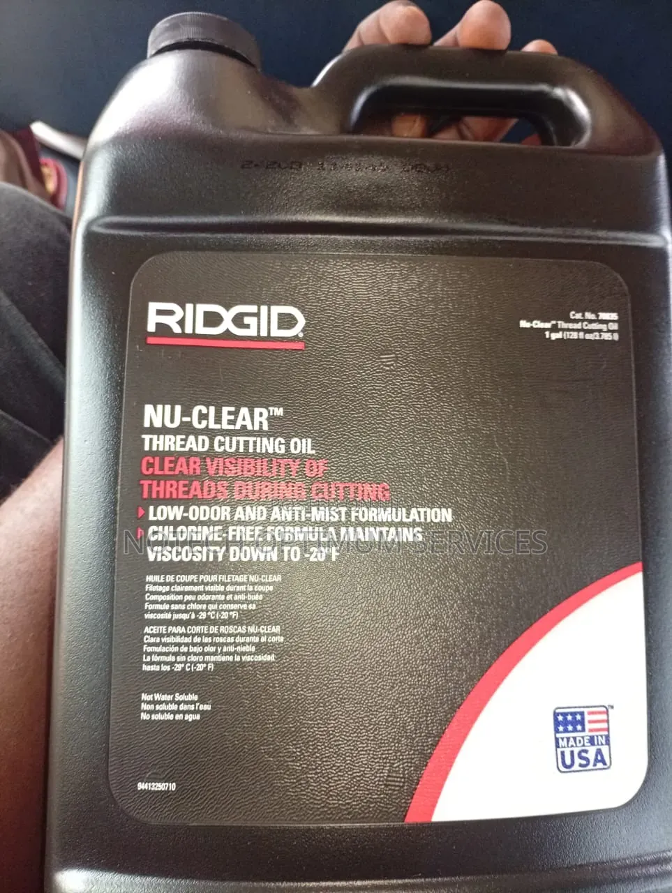 Ridgid Nu-Clear Thread Cutting