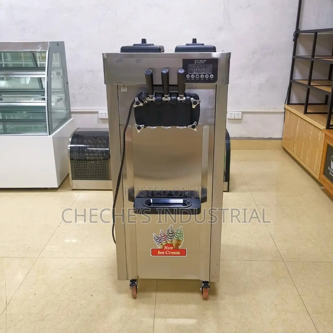 Standing Ice Cream Machine