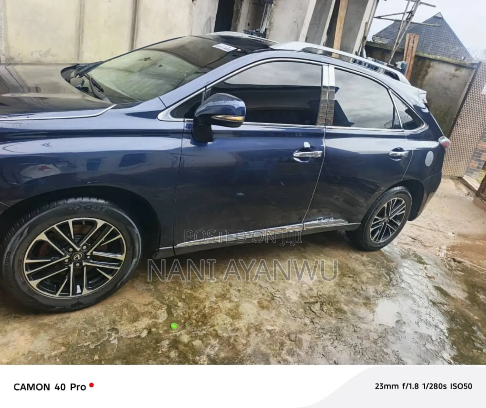Lexus RX 2012 Blue