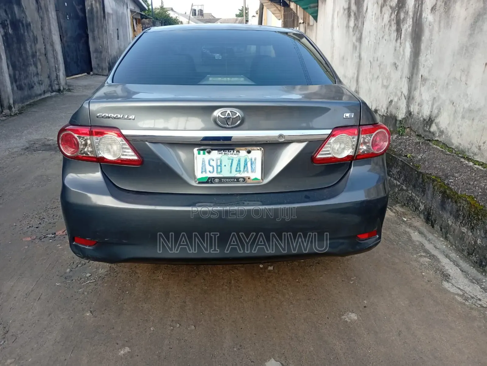 Toyota Corolla 2013 Gray