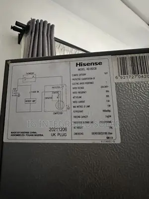 262l Hisense Freezer
