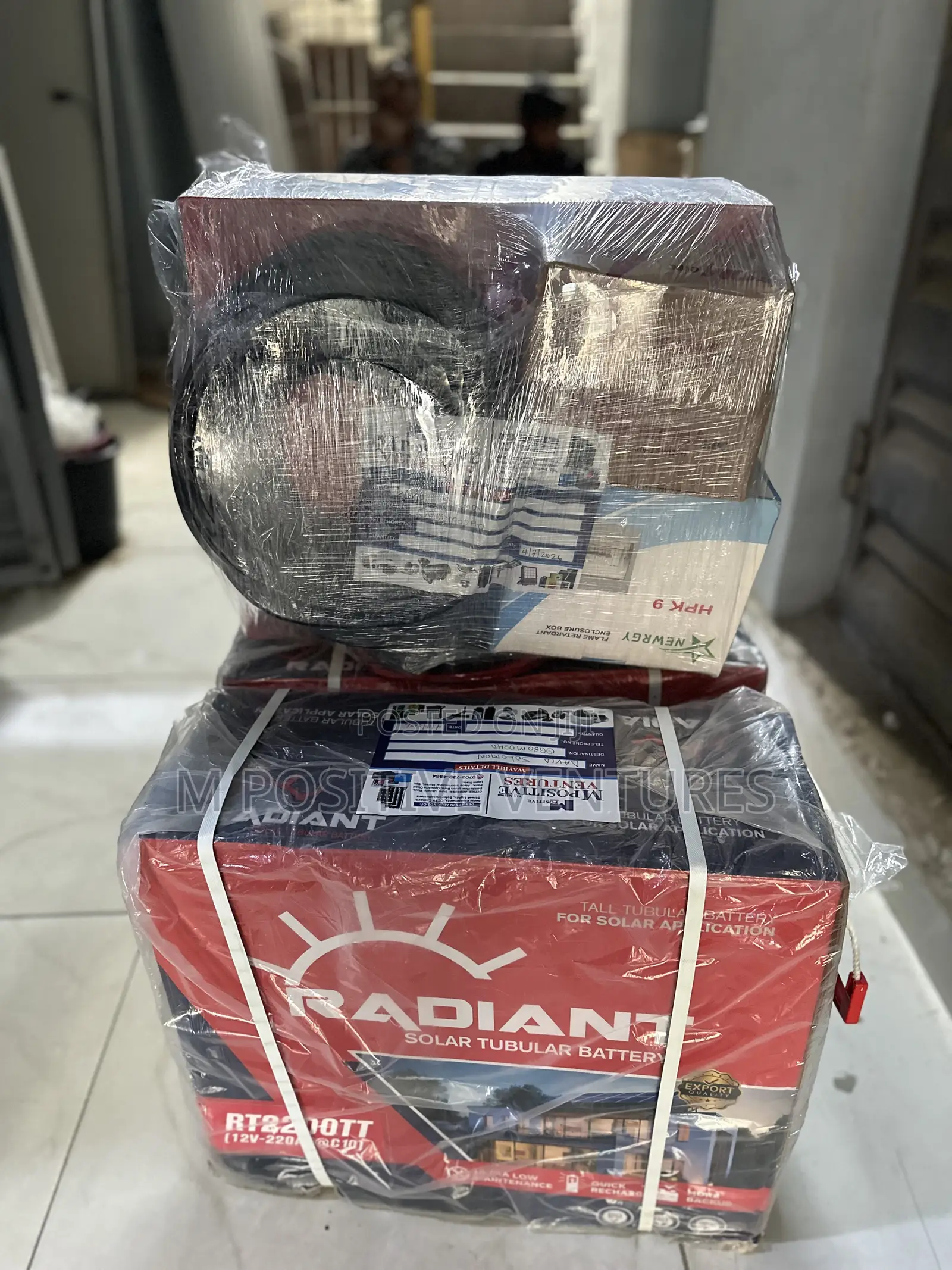 2 Tubular Batteries With 4.2kva Hybrid Inverter