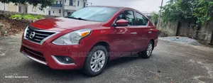 Nissan Versa 1.6 SV 2018.5 2018 Red