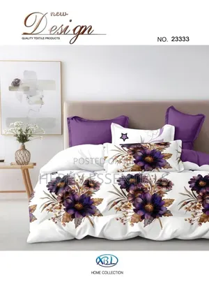 100% Pure Turkish Material Bedsheets Pillowscase and Duvet Set
