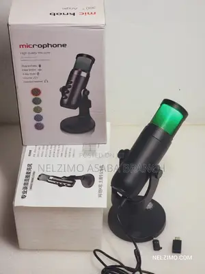 Table Top Podcast Microphone || Usb Podcast Microphone