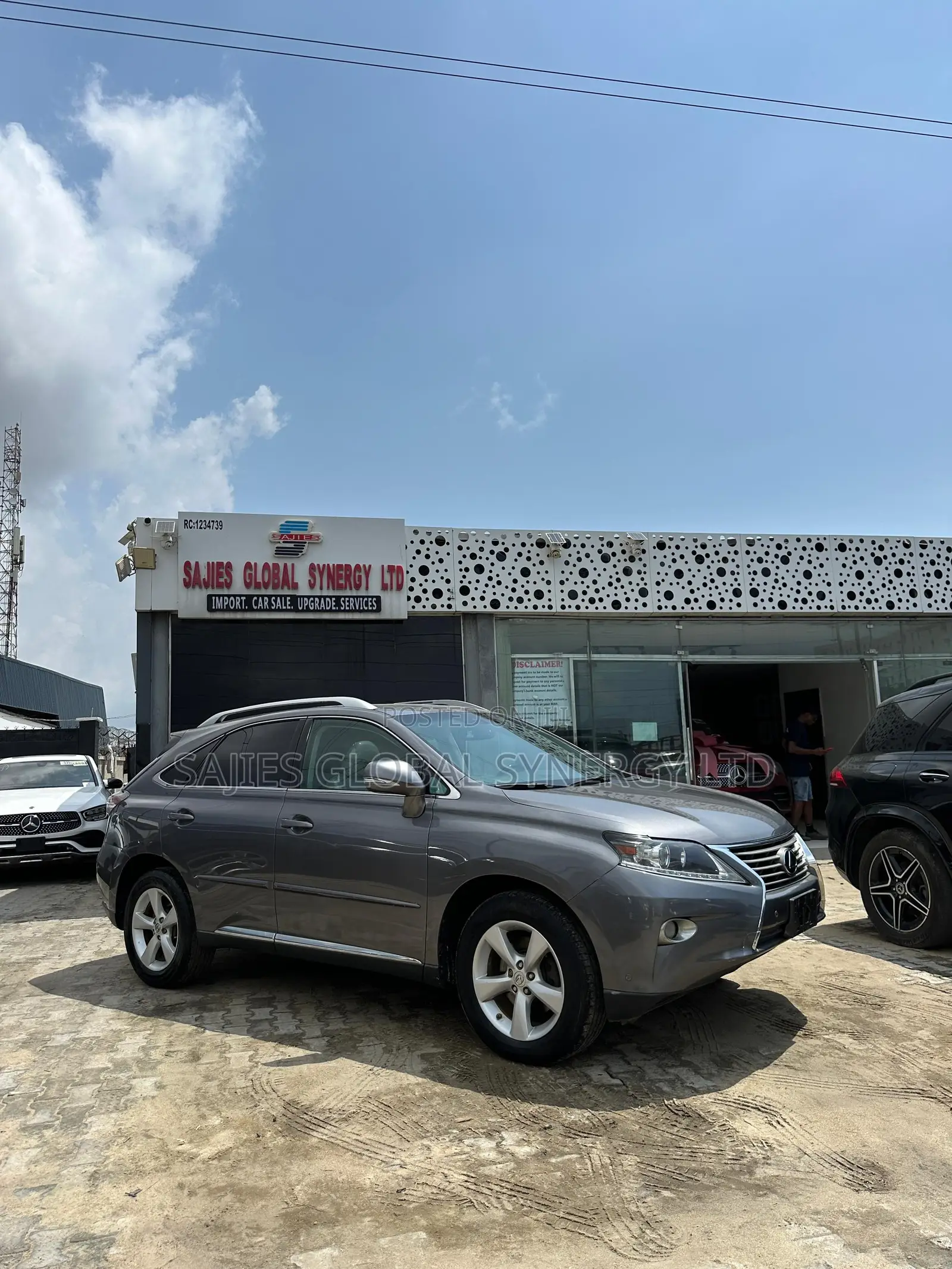 Lexus RX 350 AWD 2013 Gray