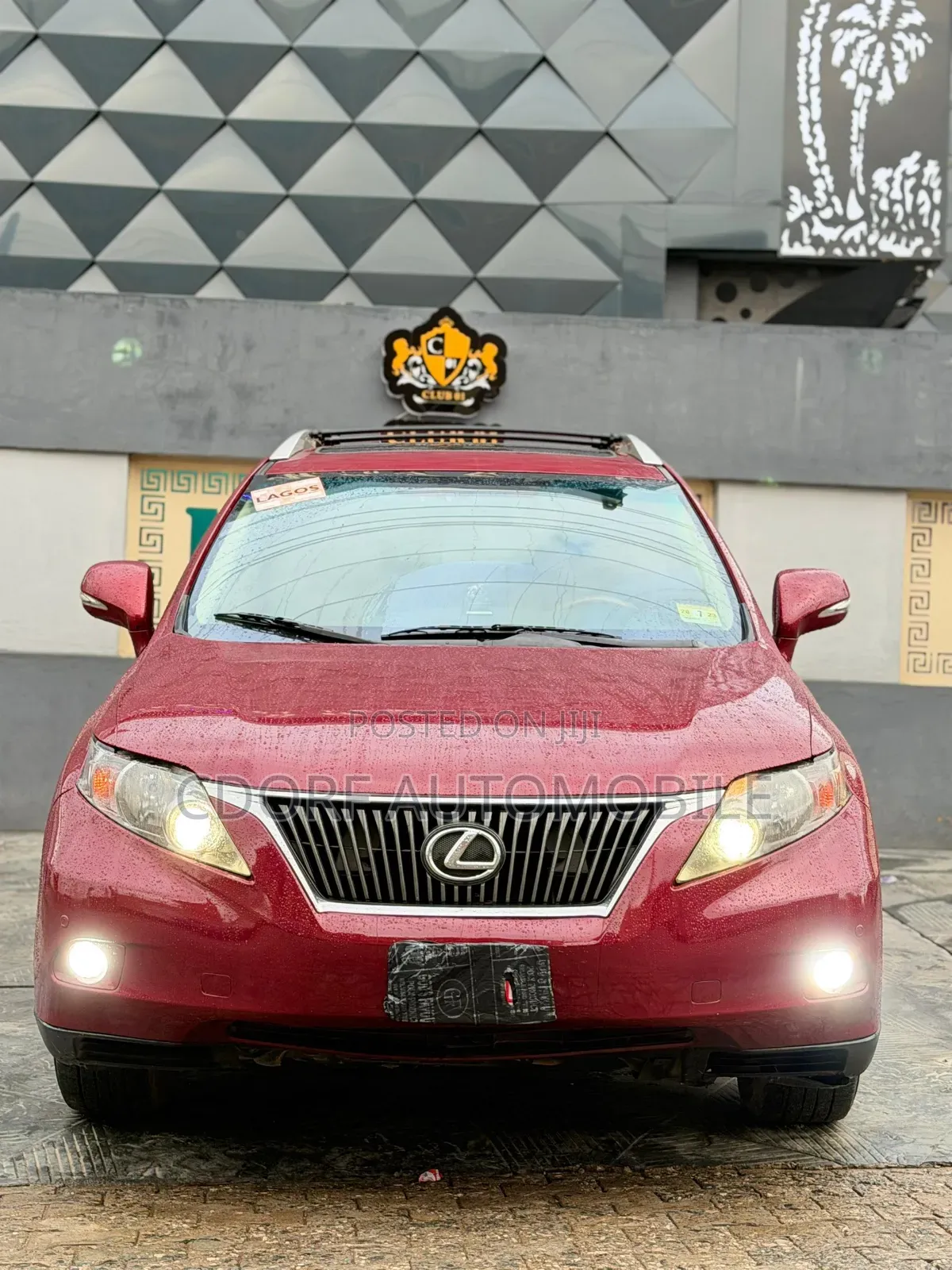 Lexus RX 2010 Red