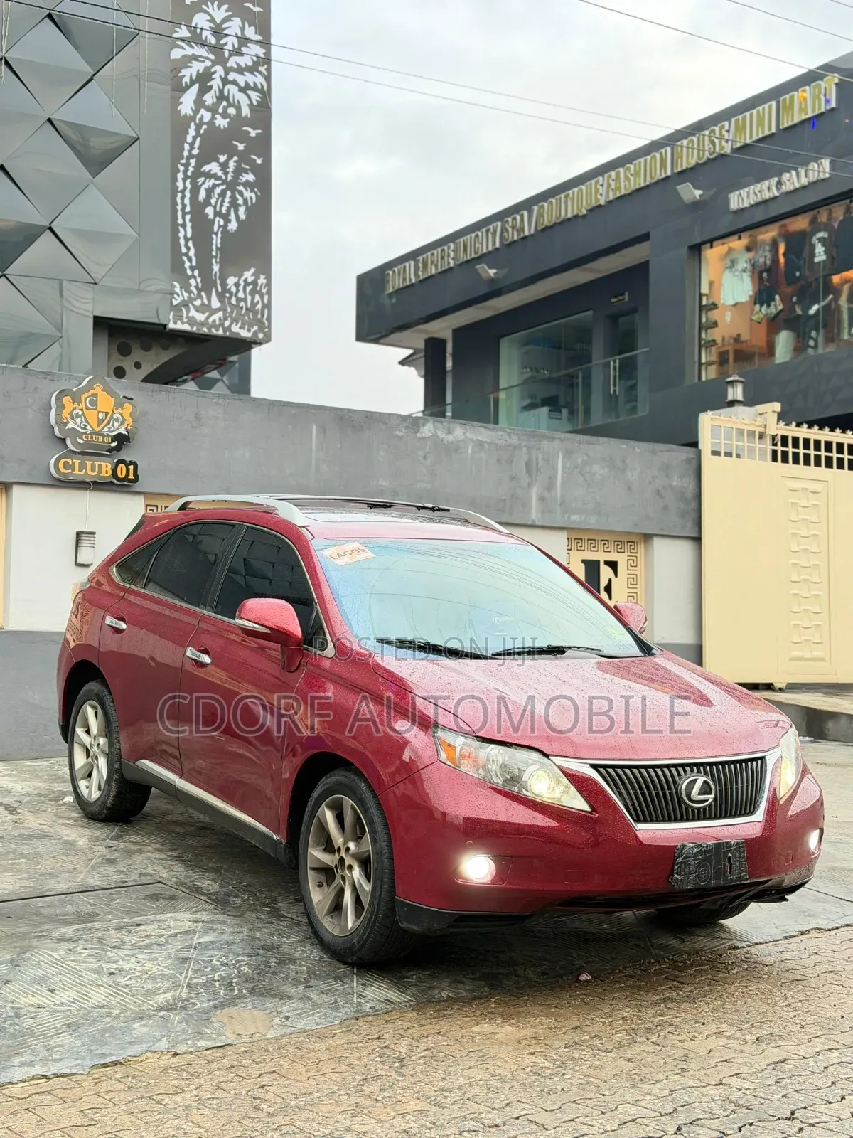 Lexus RX 2010 Red