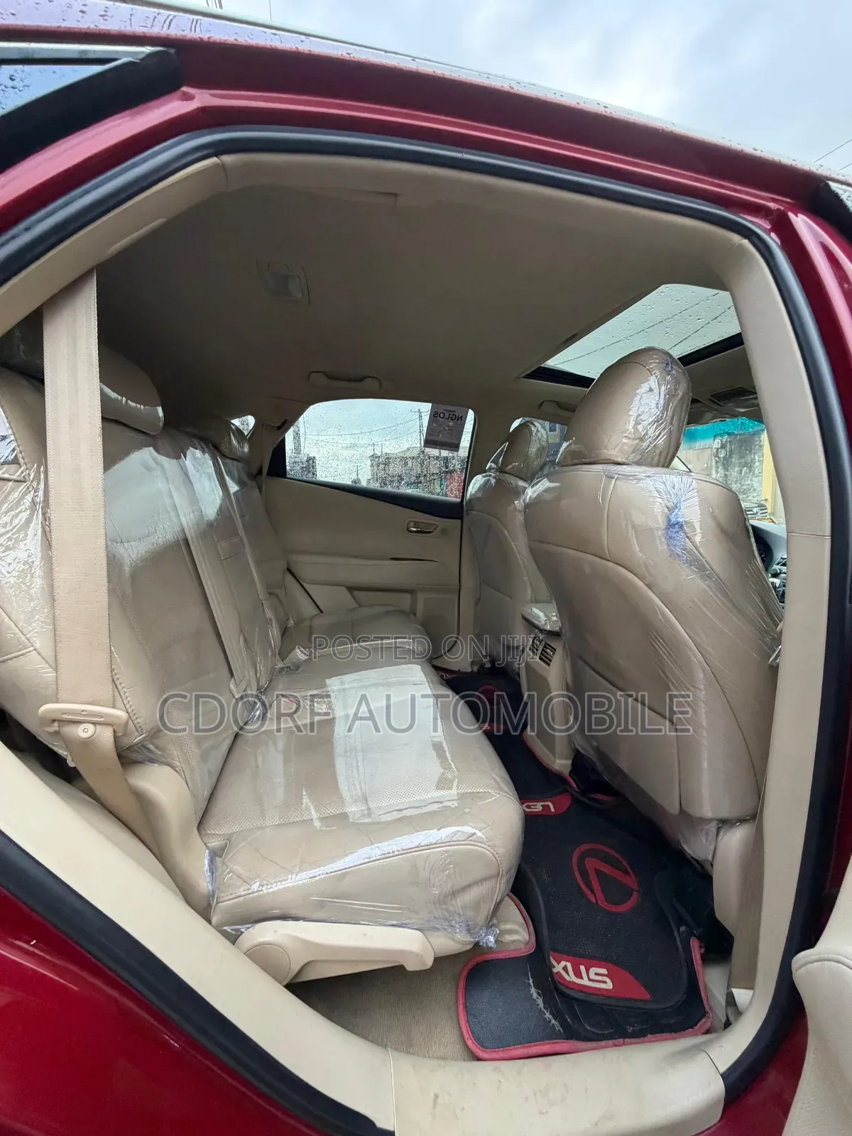 Lexus RX 2010 Red