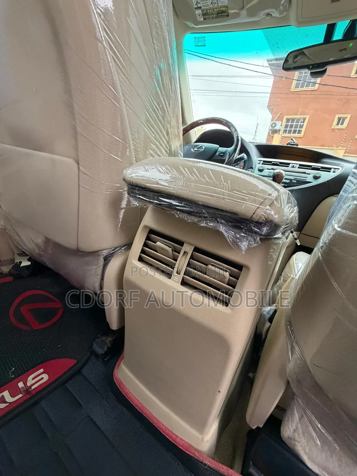 Lexus RX 2010 Red