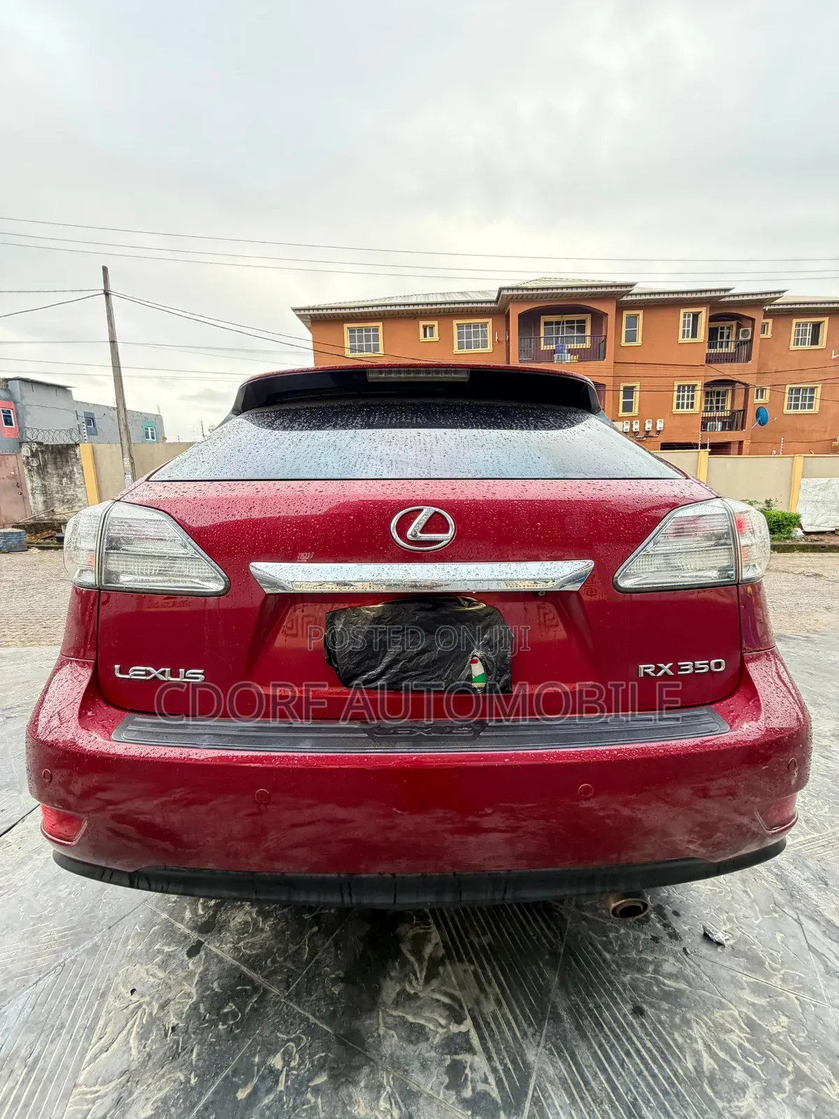 Lexus RX 2010 Red