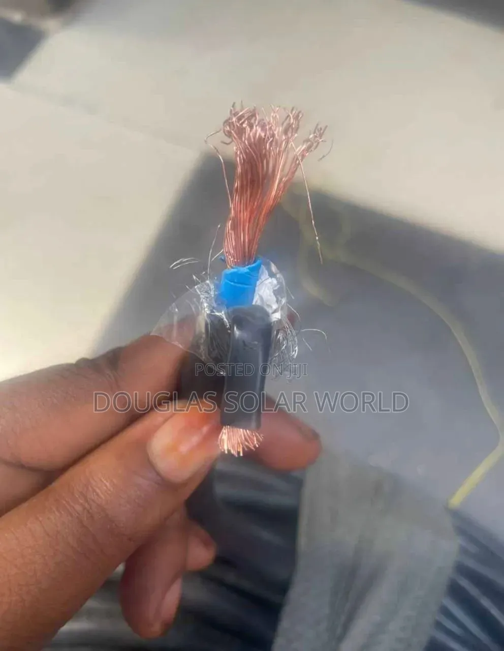 Solar Dc Cable 10mm2 Double Core 100m/Roll
