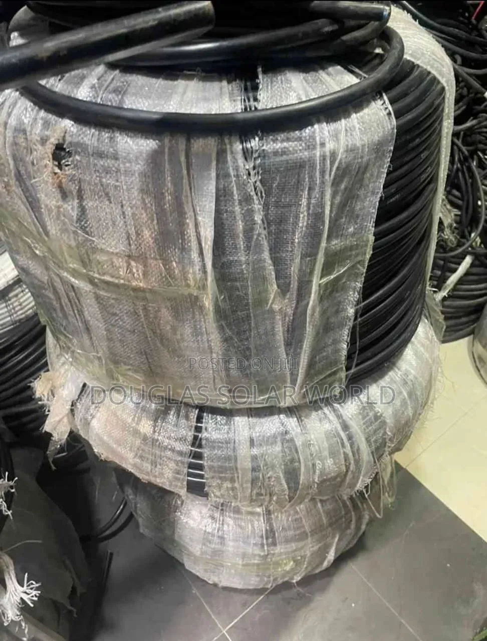 Solar Dc Cable 10mm2 Double Core 100m/Roll