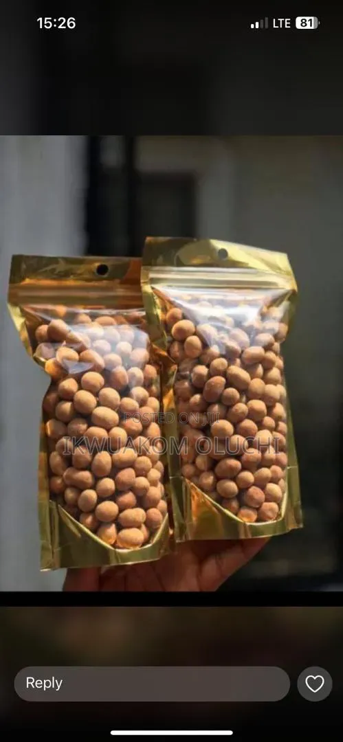 Pouch Peanut Burger