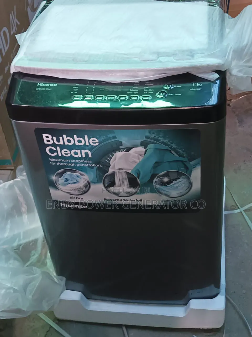 Automatic Bubble Clean 11kg Top Loader Hisense Washing Machine