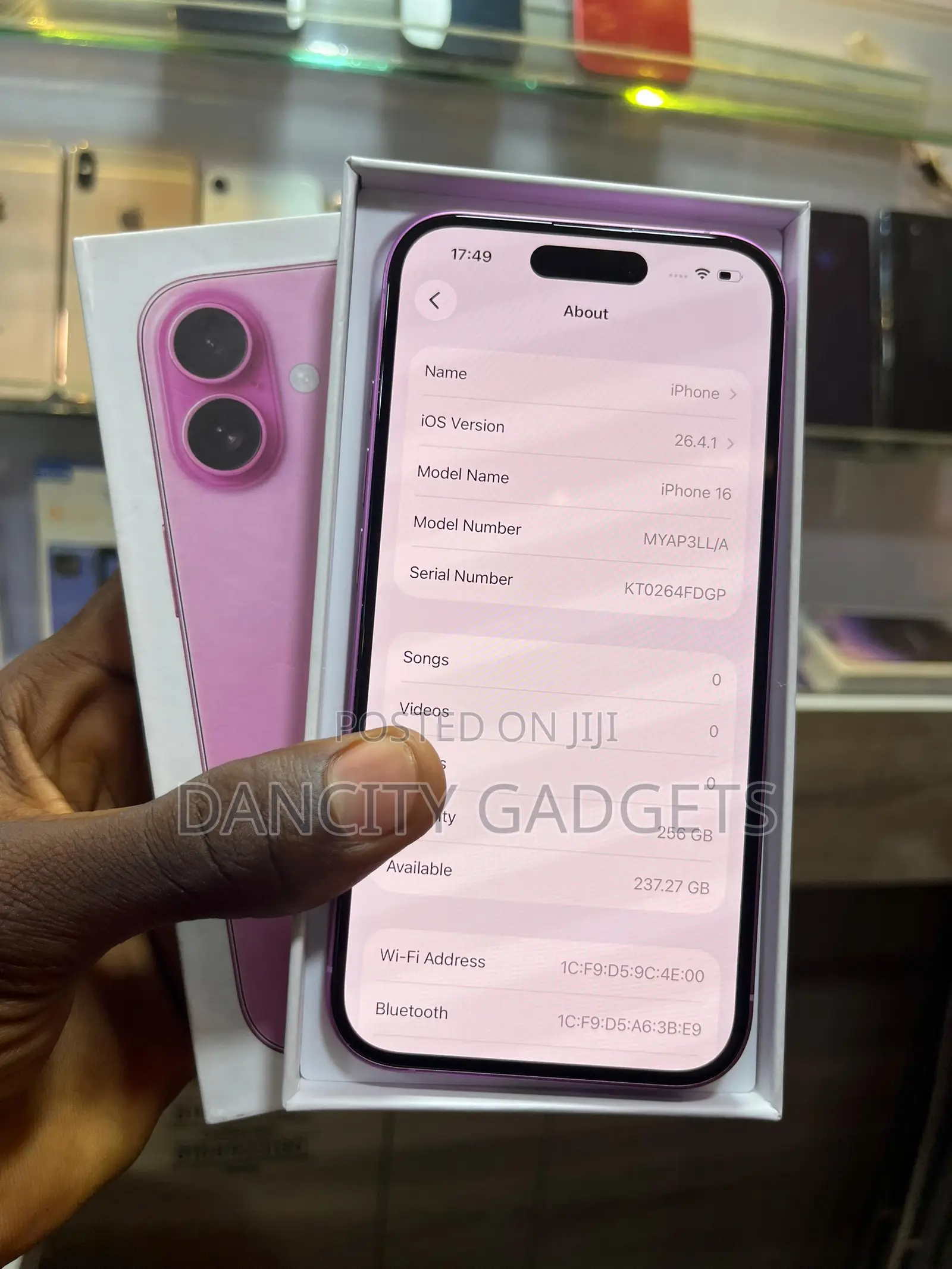 Apple iPhone 16 256 GB Pink