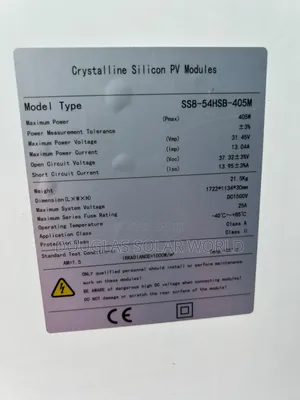 Crystalline Silicon Pv Modules 405w Half-Cell Solar Panel