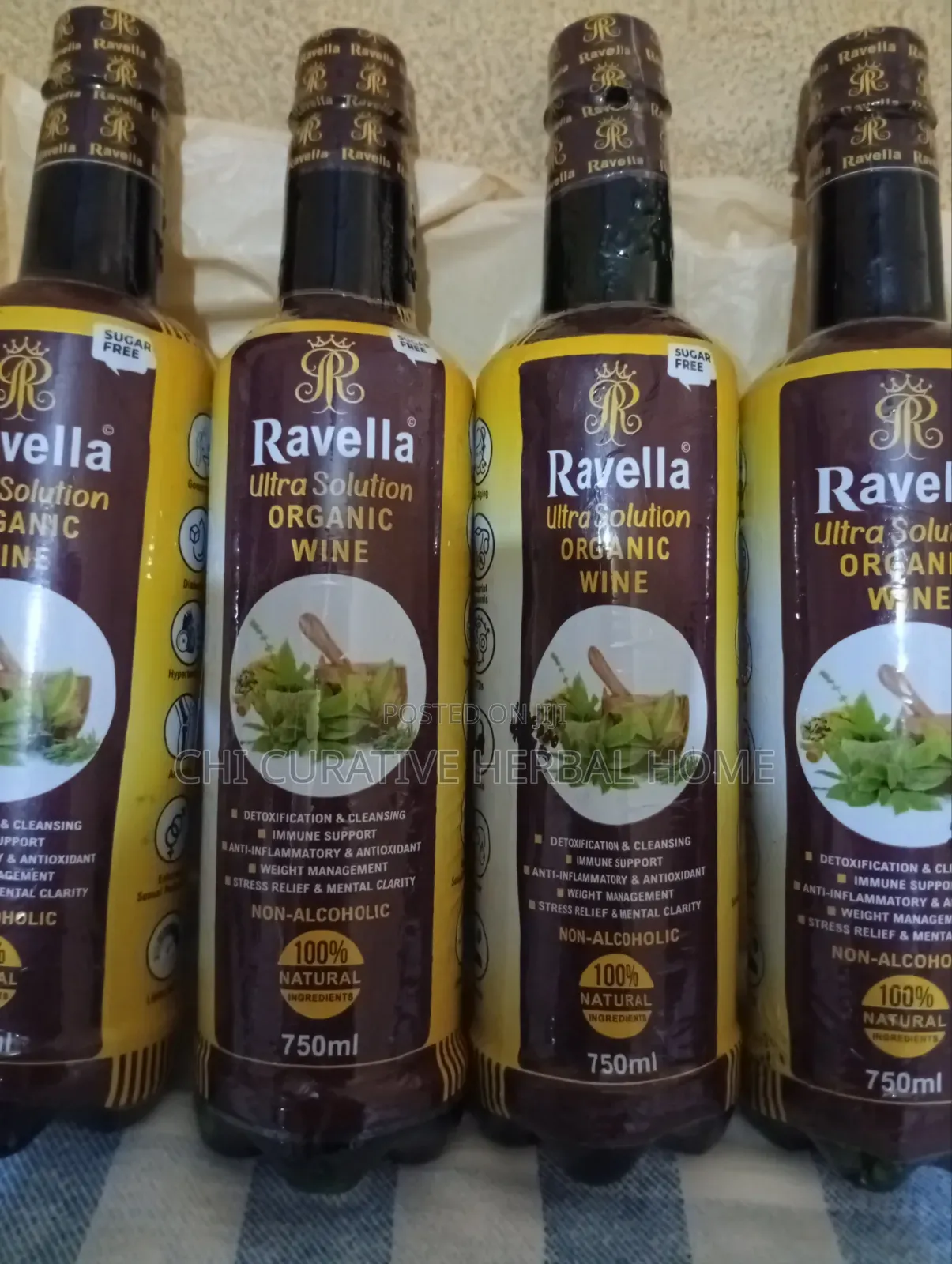 Low Sperm Count (Ravella Ultra Solution Organic Wine)