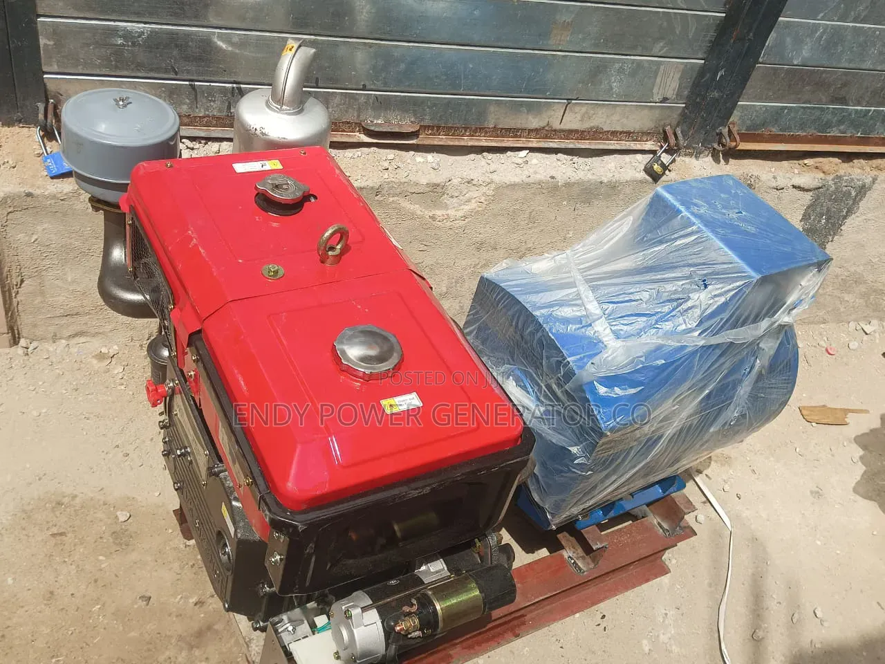 30kva Basic Diesel Generator Pure Copper Coil With Key Starter