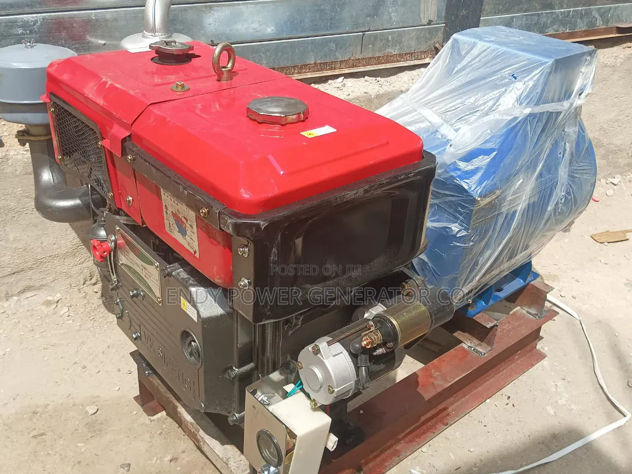 30kva Basic Diesel Generator Pure Copper Coil With Key Starter