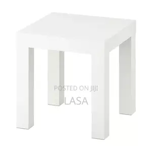 Lazava Modern Side Table - Compact Coffee Table.